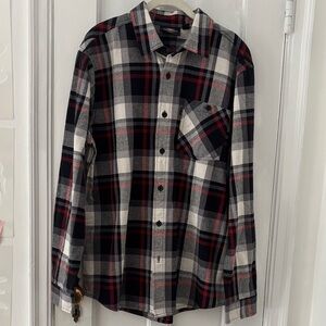 Harley-Davidson Black and Red Checkered Shirt